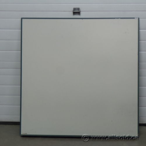 48" x 48" Colored Borders Whiteboard w/ Blems Allsold.ca